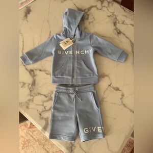 Givenchy Hoodie & Shorts Set